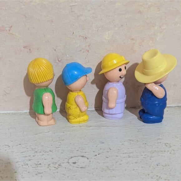 Blue Box My Happy Town Happy Folks Figures 4-Piece Set 3" - Picture 3 of 8